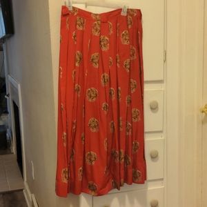 ♥️Vintage midi skirt W/ POCKETS